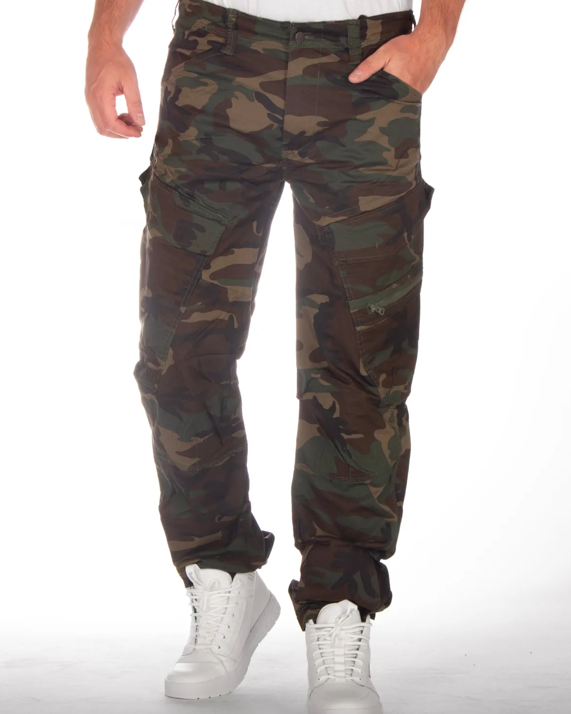 Adven reisitaskuhousut - Camo