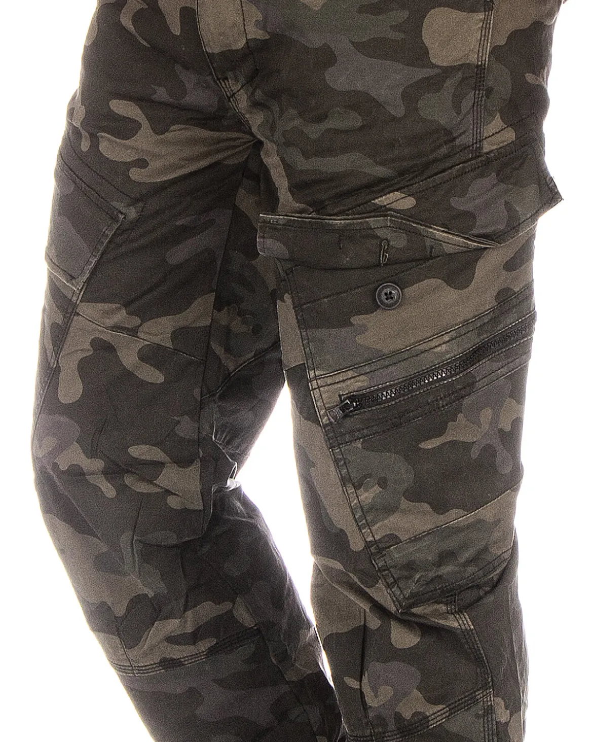 Adven reisitaskuhousut - Tumma Camo