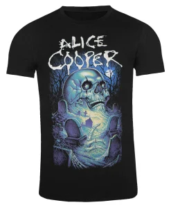 Alice Cooper graveyard t-paita - Musta