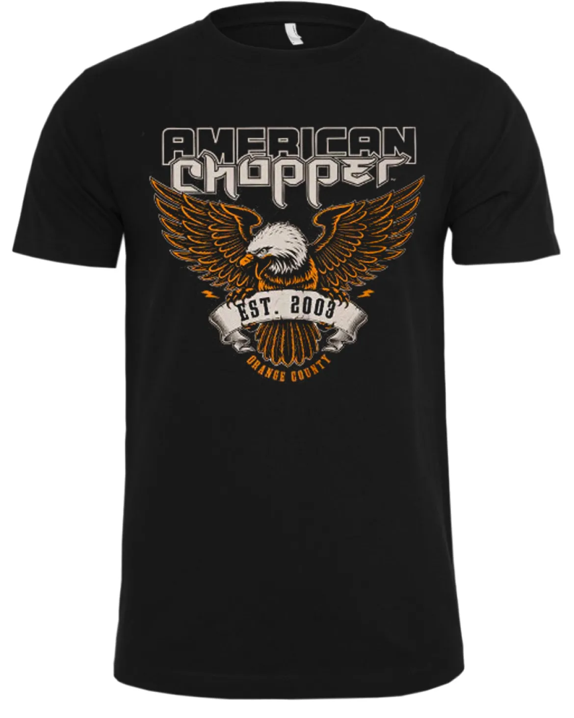 American Chopper - Orange County t-paita - Musta