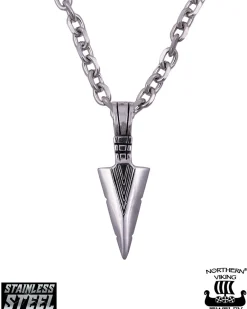 Ankkuriketju + Viking Spear kaulakoru - Teräs
