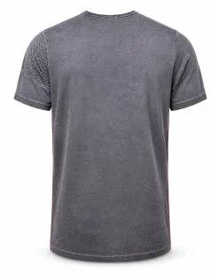 Barry t-paita - Tummanharmaa