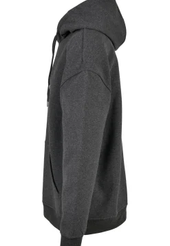 Basic Oversize huppari - Tummanharmaa