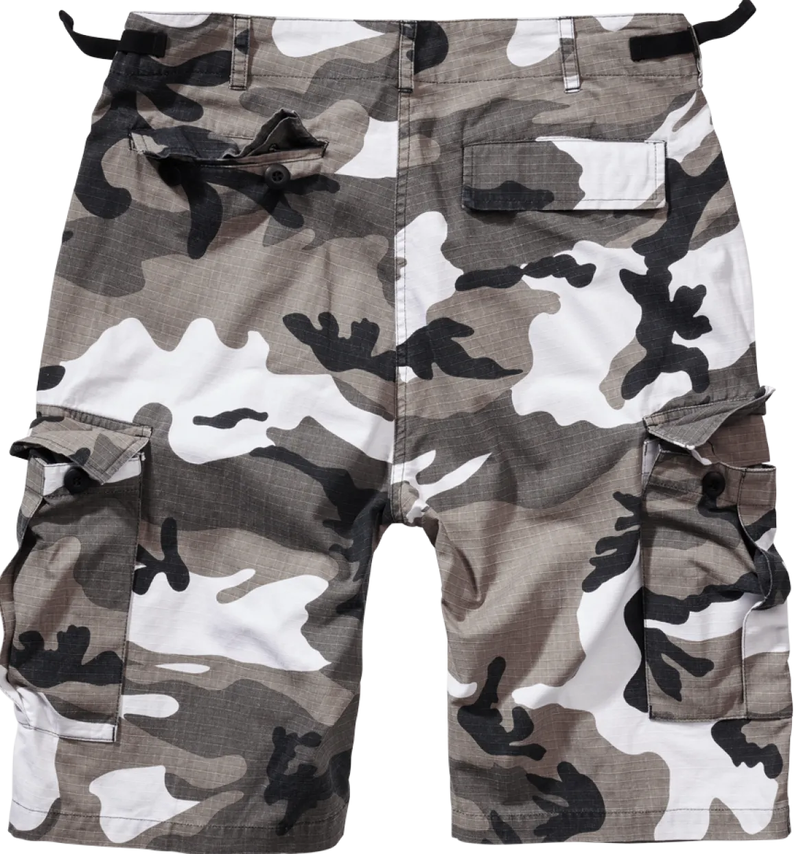 BDU Ripstop reisitaskushortsit - Valkoinen camo