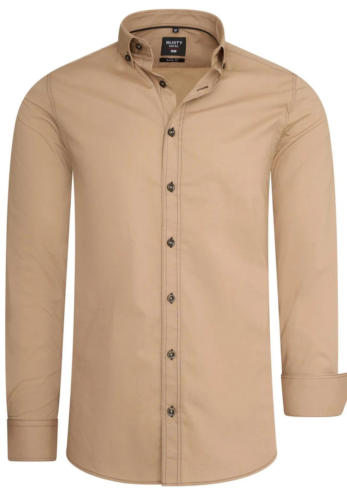 Burrows kauluspaita - Beige