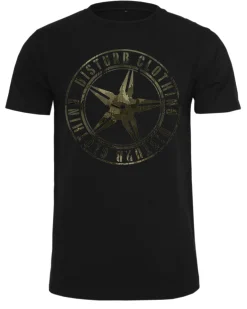 Camo star t-paita - Musta
