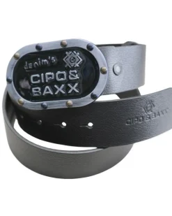 CG193 Diabolo nahkavyö - Musta