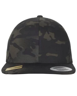 Classic snapback - Tumma camo
