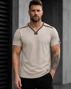 Clint t-paita - Beige