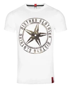DCC camo star t-paita - Valkoinen