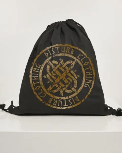Disturb Viking gymsack - Musta