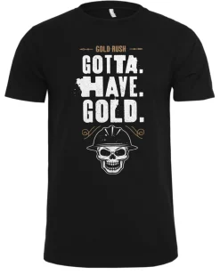Gold Rush t-paita - Musta