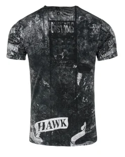 Hawk t-paita - Tummanharmaa