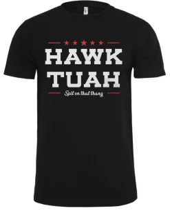 Hawk Tuah t-paita - Musta