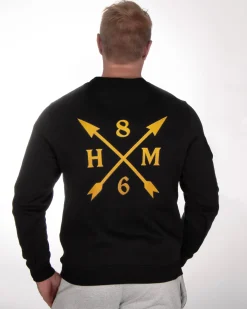 Höpömasa Collegepaita - Musta