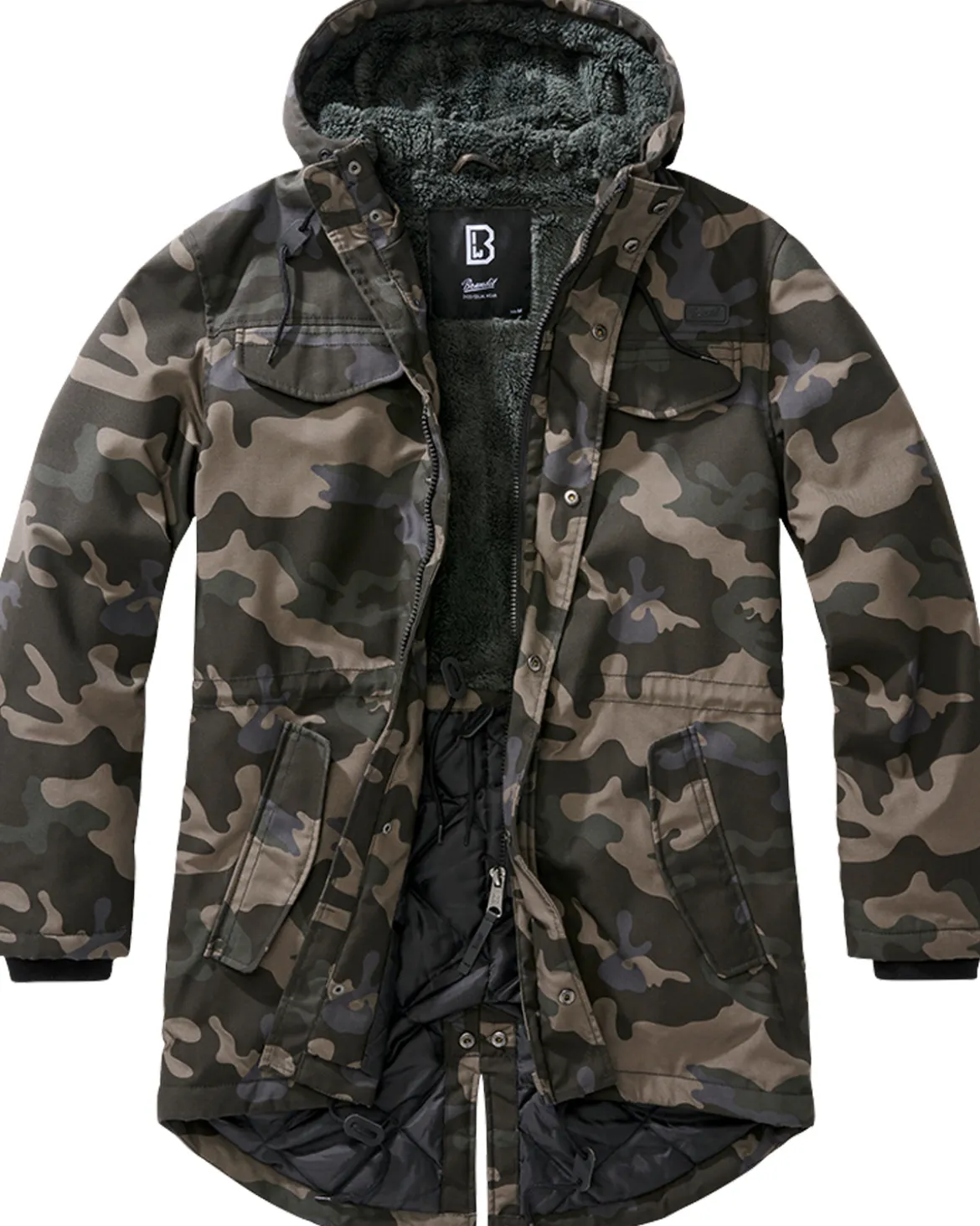 Marsh lake parkatakki - Tumma Camo