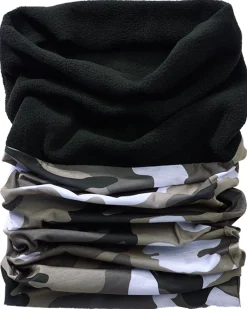 Multifunktionstuch fleece putkihuivi - Valkoinen camo