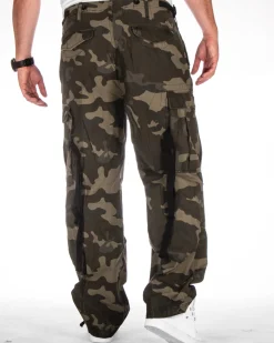 M-65 Vintage reisitaskuhousut - Camo