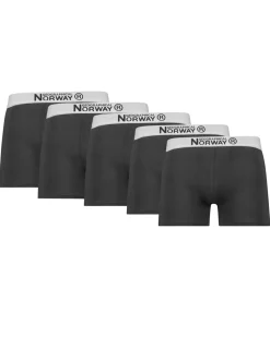 Obabe bokserit 5-pack - Musta