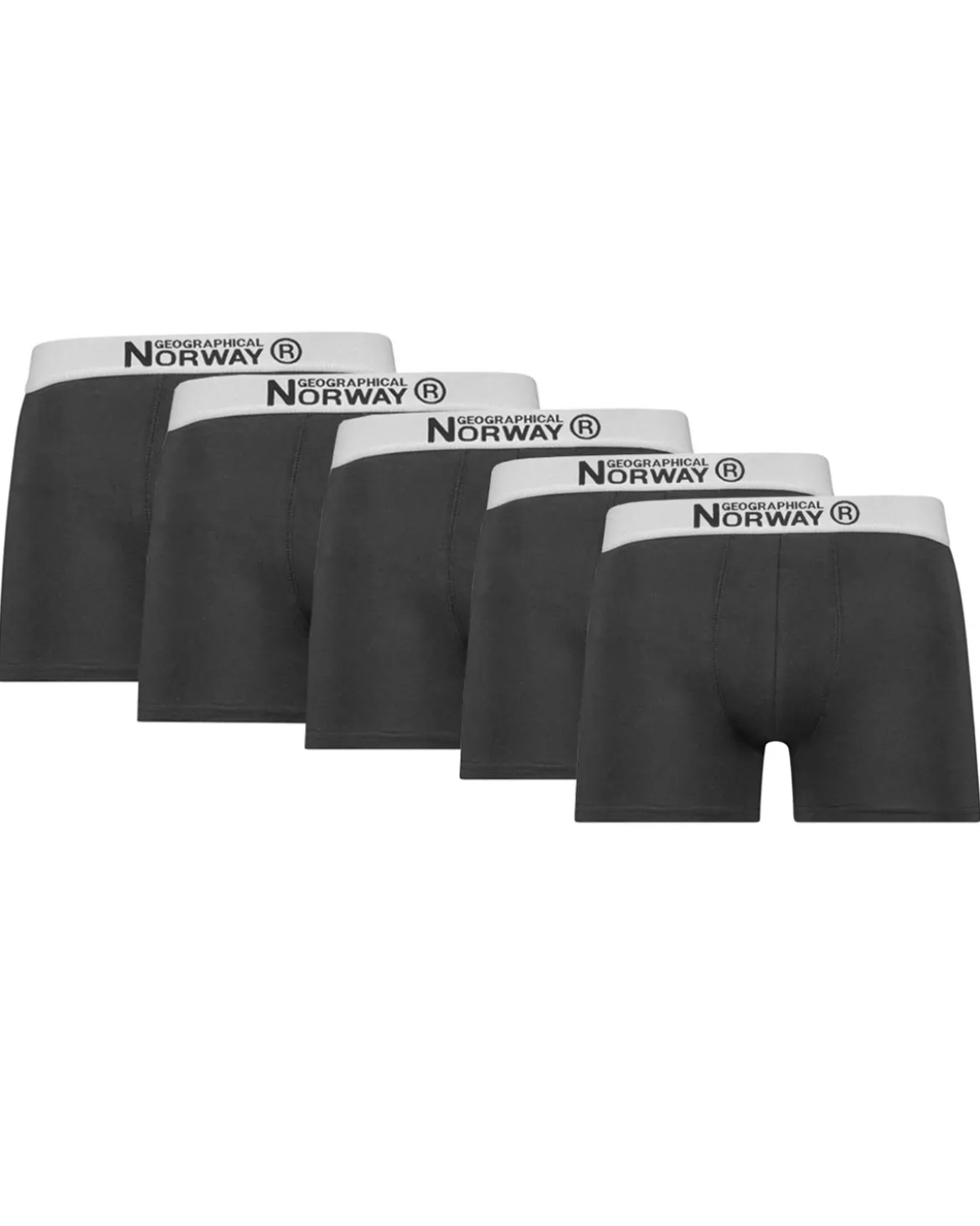 Obabe bokserit 5-pack - Musta