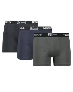Orizono bokserit 3-pack - Musta/Sininen/Harmaa