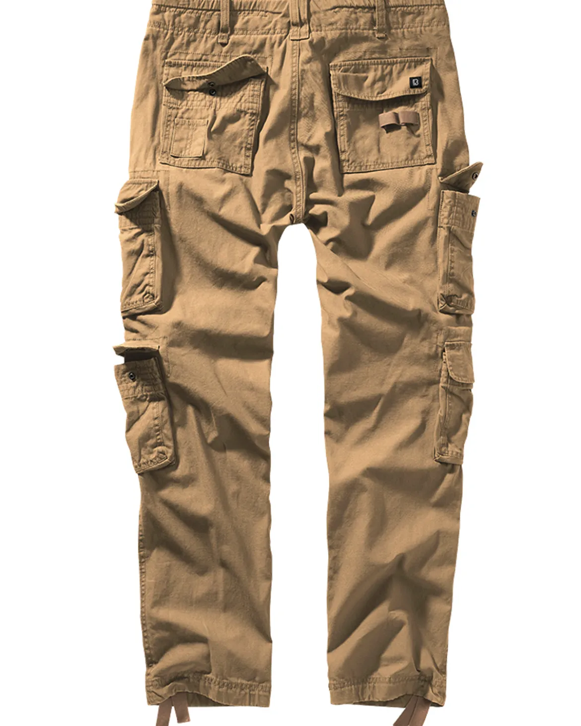 Pure slim reisitaskuhousut - Beige