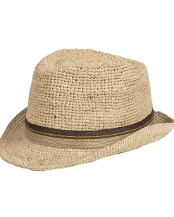 Raffia Tribly Crochet Olkihattu - Beige