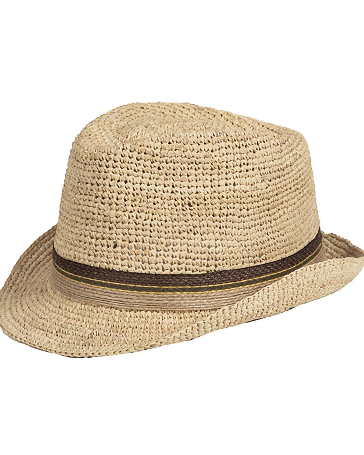 Raffia Tribly Crochet Olkihattu - Beige