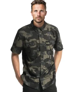 Roadstar lyhythihainen kauluspaita - Camo