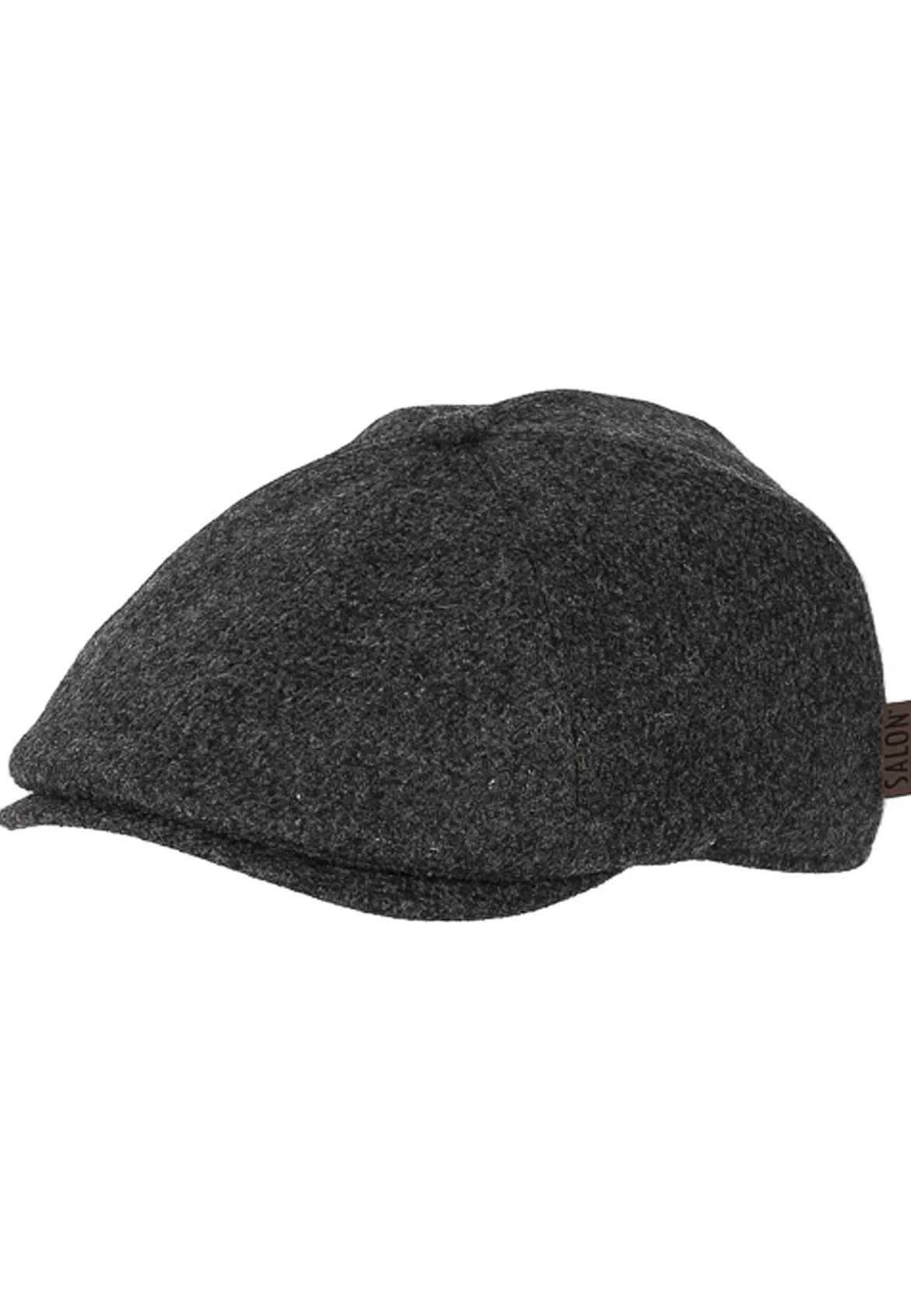 Rocky Gen merino flat cap - Tummanharmaa
