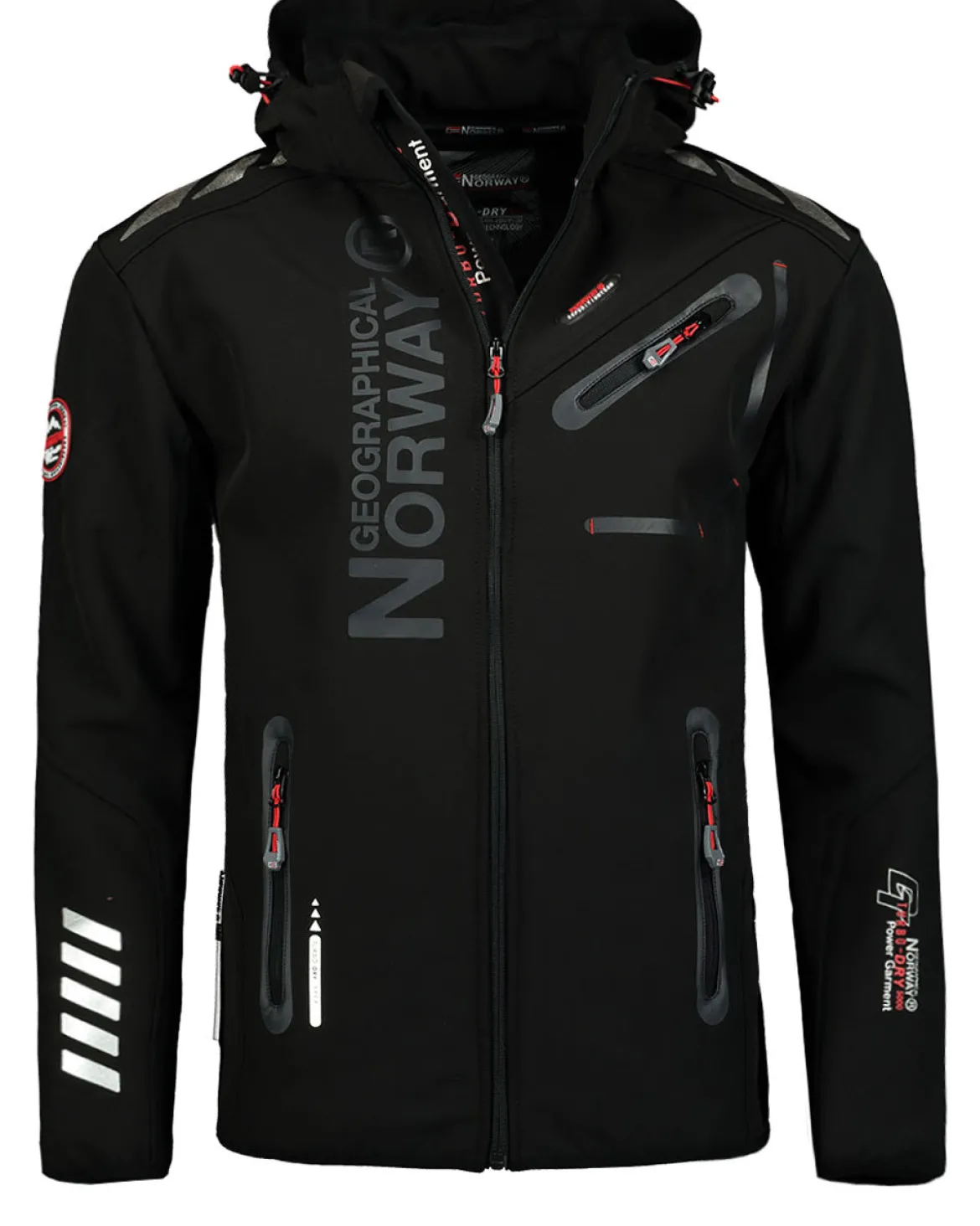 Royaute softshell-takki - Musta/Musta