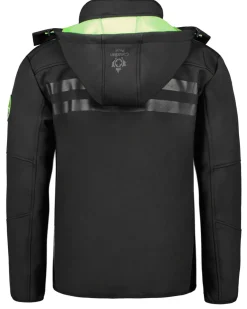 Royteak softshell-takki - Musta/Vihreä