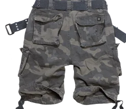 Savage reisitaskushortsit - Tumma Camo
