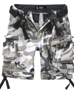 Savage reisitaskushortsit - Valkoinen camo