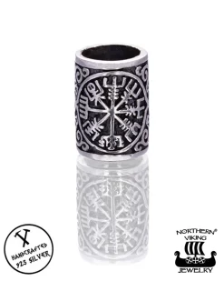 Silver Vegvisir partakoru - Hopea