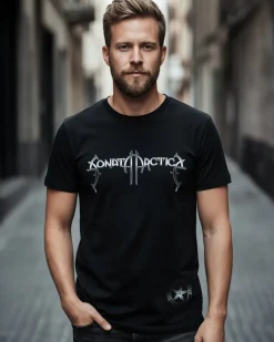 Sonata Arctica x Disturb Clothing T-paita