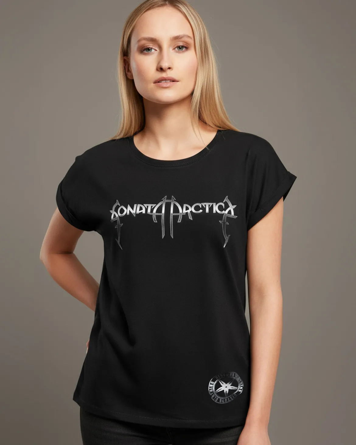 Sonata Arctica x Disturb Clothing T-paita