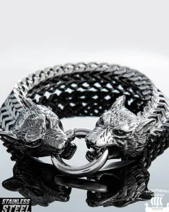 Steel Wolf Head rannekoru - Teräs