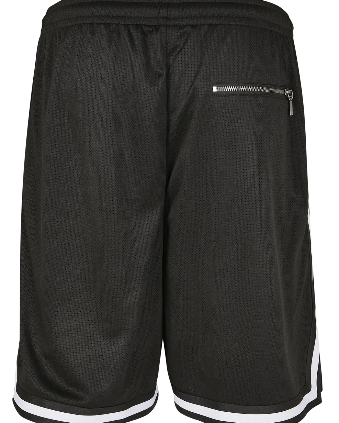 Stripe mesh shortsit - Musta/Valkoinen