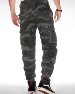 Sutton Thermo reisitaskuhousut - Harmaa camo