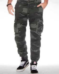 Sutton Thermo reisitaskuhousut - Harmaa camo