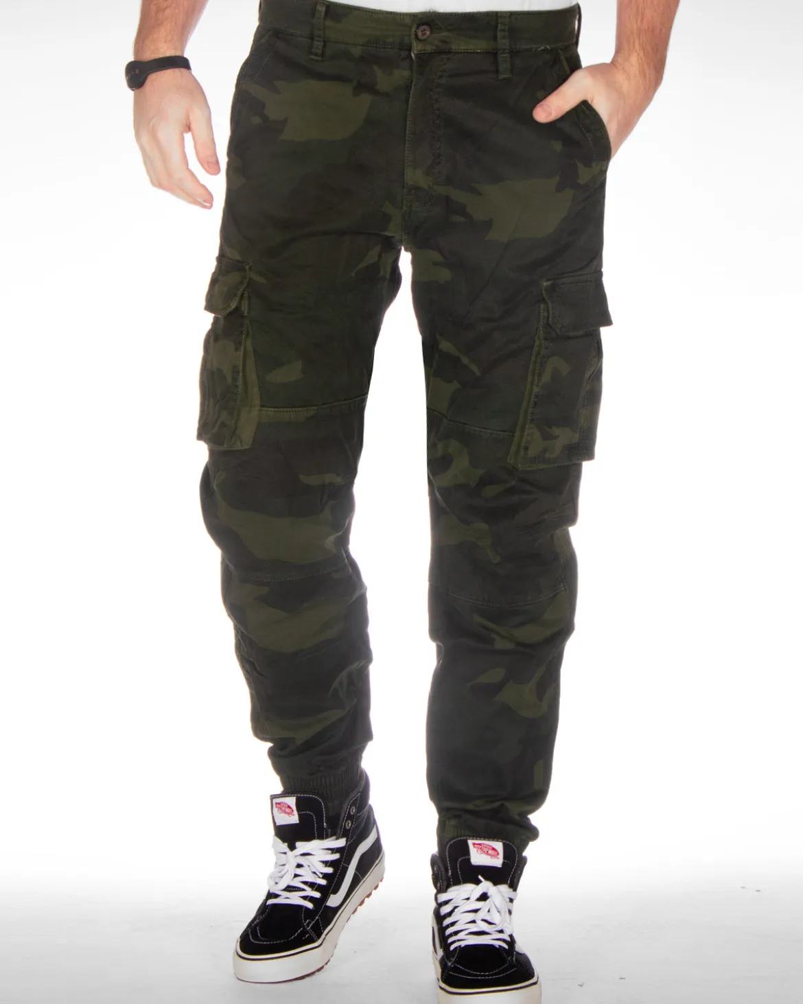 Sutton Thermo reisitaskuhousut - Vihreä camo