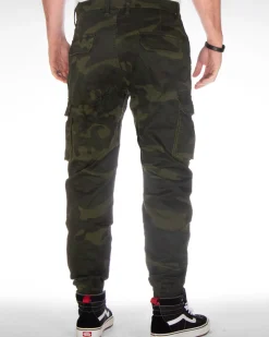 Sutton Thermo reisitaskuhousut - Vihreä camo