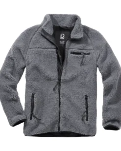 Teddyfleece takki - Harmaa