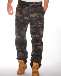 US Ranger reisitaskuhousut - Tumma camo