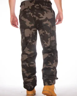 US Ranger reisitaskuhousut - Tumma camo