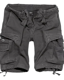 Vintage reisitaskushortsit - Tummanharmaa