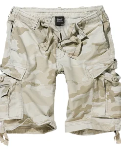 Vintage reisitaskushortsit - Vaalea camo