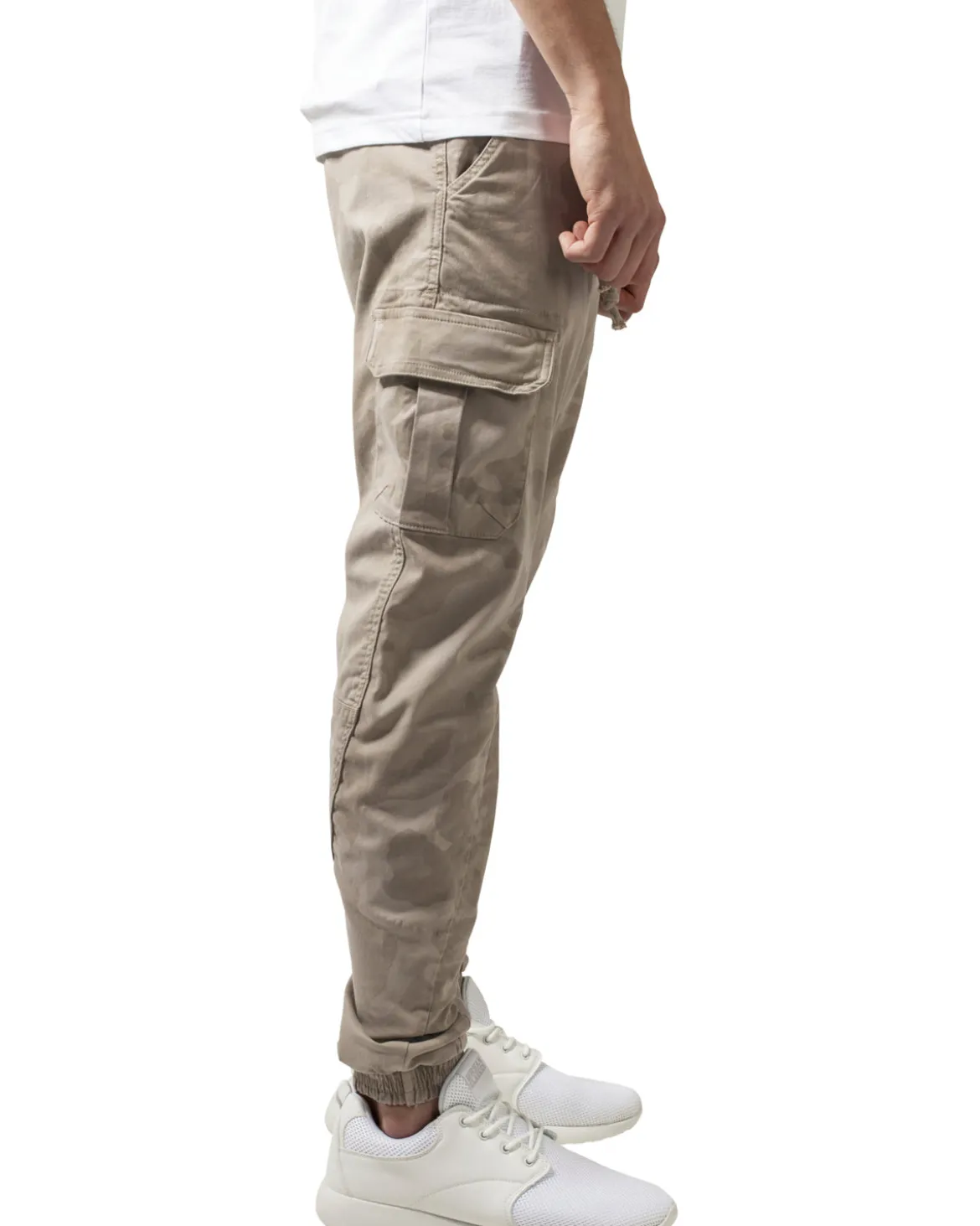 Zane reisitaskuhousut - Beige camo
